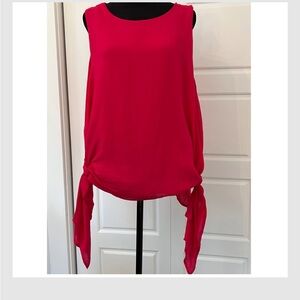 Melissa Paige Vibrant Pink Blouse